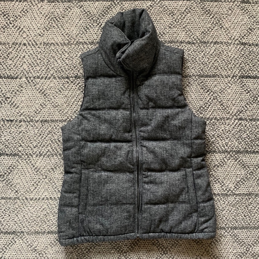 OLD NAVY Grey Tweed vest